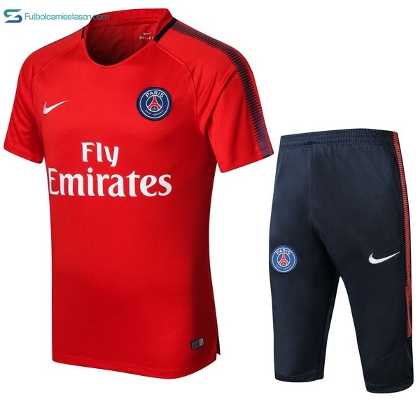 Entrenamiento Conjunto Completo Paris Saint Germain 2017/18 Rojo